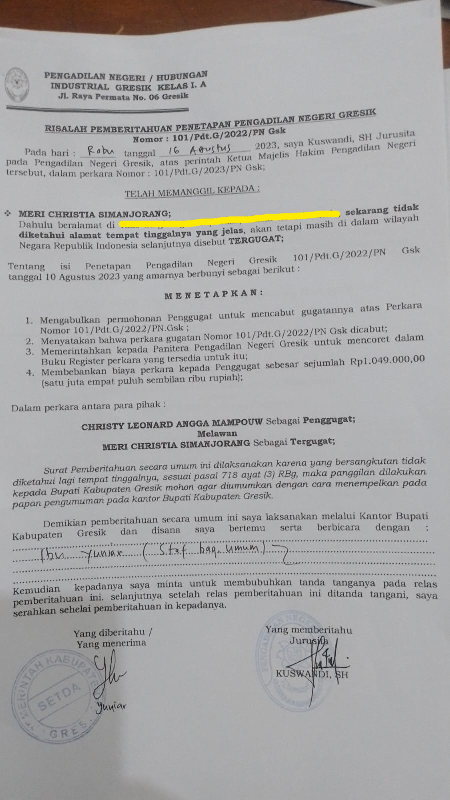 relaas-panggilan-sidang-nomor--101pdtg2022pn-gsk